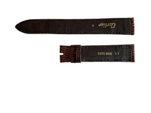 Load image into Gallery viewer, Cartier brown leather strap 15 mm