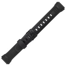 Load image into Gallery viewer, Casio 10300101 black watch plastic strap 18 mm W-212H-1AV, W-212H-9AV, W-212H-9AV 32