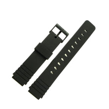Load image into Gallery viewer, Casio black watch strap 10224223 for MW-57-7BVL, MW-57-7BVMQ, MW-57-7BVUL, 16mm
