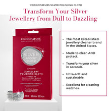 Load image into Gallery viewer, Connoisseurs Silver Jewellery Cleaning Cloth CONN739