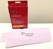 Load image into Gallery viewer, Connoisseurs Gold Jewellery Cleaning Cloth Ultrasoft Polishing Cloths to Clean, Buff & Restore Shine CONN738