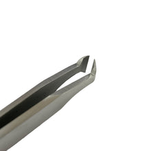 Load image into Gallery viewer, Dumont carbon steel tweezer type 15A, for cutting hairsprings 115 mm
