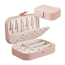 Load image into Gallery viewer, Elegant and Spacious Jewellery Box Organiser – Casket for All Your Jewellery Needs Pink
