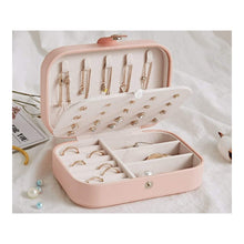 Load image into Gallery viewer, Elegant and Spacious Jewellery Box Organiser – Casket for All Your Jewellery Needs Pink