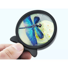 Load image into Gallery viewer, Folding magnifying glass pocket mini case for wall clocks, 3X