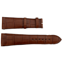 Load image into Gallery viewer, Girard-Perregaux dark brown watch leather strap 24mm