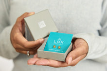 Load image into Gallery viewer, Lox Precious 24ct Gold Plated 925 Sterling Silver Locking Earring Backs – One Pair