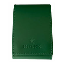Load image into Gallery viewer, Green watch leather Rolex travel pouch