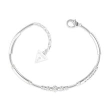 Load image into Gallery viewer, Guess women's bracelet with white zircons JUBB01407JWRHS