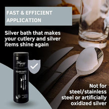 Load image into Gallery viewer, Hagerty Silver Bath Cleaner Dip for Silver and Silver-Plated Cutlery, 580 ml