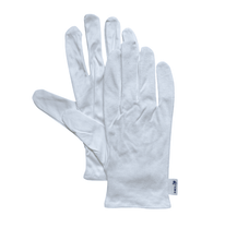 Load image into Gallery viewer, Heli presentation gloves, microfiber, white, size S, 1 pair