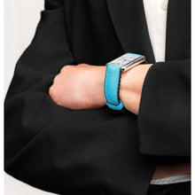 Load image into Gallery viewer, Hirsch Arne L Turquoise watch strap, 20 mm, 0925090083-2-20