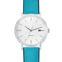 Load image into Gallery viewer, Hirsch Arne L Turquoise watch strap, 20 mm, 0925090083-2-20