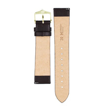 Load image into Gallery viewer, Hirsch brown calf leather watch strap Toronto L 19 mm 03702010-1-19