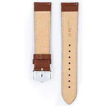 Load image into Gallery viewer, Hirsch Kansas Golden brown Buffalo calf leather watch strap 18 mm 01502070-2-18