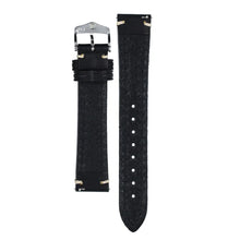 Load image into Gallery viewer, Hirsch Liberty Artisan L black calf leather watch strap 18 mm 10900250-2-18