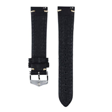 Load image into Gallery viewer, Hirsch Liberty Artisan XL black calf leather watch strap 22 mm 10920250-2-22