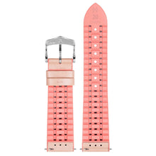 Load image into Gallery viewer, Hirsch LINDSEY light pink, rose ladies leather & rubber watch strap 20mm 0922302122-2-20