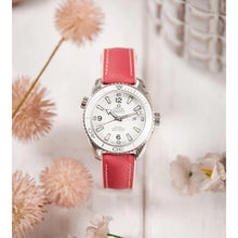 Load image into Gallery viewer, Hirsch LINDSEY pink, rose ladies leather & rubber watch strap 18mm 0922202125-2-18