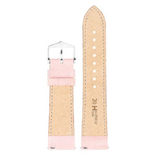 Load image into Gallery viewer, Hirsch Osiris Nubuk pink calf leather lady watch strap, 22 mm, 03433022-2-22