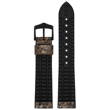 Load image into Gallery viewer, Hirsch Stone L brown leather watch strap, 19 mm, 0925044010-5-19