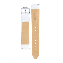 Load image into Gallery viewer, Hirsch Toronto L white calf leather watch strap 18 mm 03702000-2-18