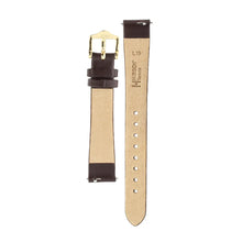 Load image into Gallery viewer, Hirsch Toronto M brown calf leather watch strap 14 mm 03702110-1-14