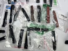 Load image into Gallery viewer, Mixed Lot of 22 Watch Straps with 1 Hirsch Buckle
