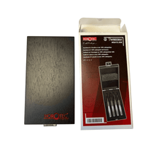 Load image into Gallery viewer, Horotec MSA12.388 Antimagnetic Tweezers Set No.1 2 3 5 904L Steel Wooden Box