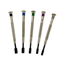 Load image into Gallery viewer, Horotec MSA 01.107-05 set of 5 special screwdrivers with fixed female key