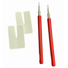 Load image into Gallery viewer, Horotec MSA05.009 pocket watch hand lifting levers tools, 1.00mm, delivered with 2x MSA70.004, lever length 105 mm