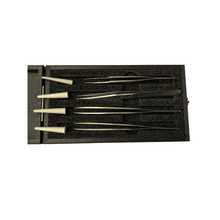 Load image into Gallery viewer, Horotec MSA12.388 Antimagnetic Tweezers Set No.1 2 3 5 904L Steel Wooden Box