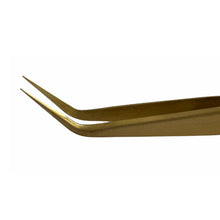 Load image into Gallery viewer, Horotec MSA12.303-S5C brass tweezers with fine tips
