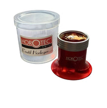 Load image into Gallery viewer, Horotec Red Anodized Loupe 10.0x MSA00.033-1 Watchmaker Eyeglass 25mm Lens