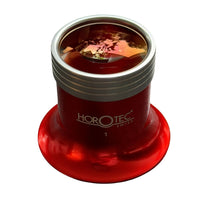 Load image into Gallery viewer, Horotec Red Anodized Loupe 10.0x MSA00.033-1 Watchmaker Eyeglass 25mm Lens