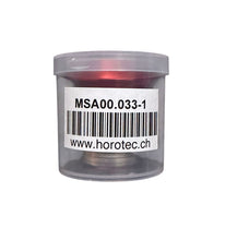 Load image into Gallery viewer, Horotec Red Anodized Loupe 10.0x MSA00.033-1 Watchmaker Eyeglass 25mm Lens