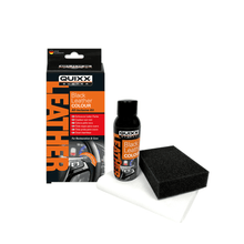 Load image into Gallery viewer, QUIXX Black Leather Colour BLC Car Interior Dye Restores Faded Leather, All-Inclusive Kit, ref. 10347