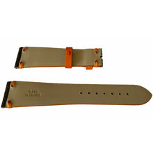 Load image into Gallery viewer, Louis Vuitton monogram leather strap for watches brown & orange 18 mm