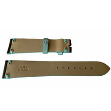 Load image into Gallery viewer, Louis Vuitton monogram leather strap for watches brown & tiffany 18 mm