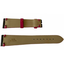 Load image into Gallery viewer, Louis Vuitton monogram leather strap for watches brown & pink 20mm