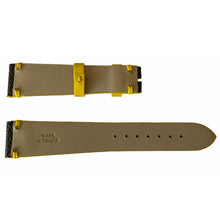 Load image into Gallery viewer, Louis Vuitton monogram leather strap for watches brown & yellow 20mm