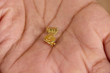 Load image into Gallery viewer, Lox Precious 24ct Gold Plated 925 Sterling Silver Locking Earring Backs – One Pair