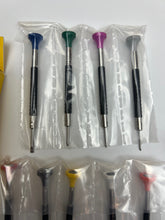 Load image into Gallery viewer, Bergeon 6899-S09 Ergonomic Screwdriver Set, Rotating Base, Open Package, Sold As Is, See Photos