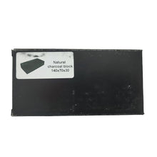 Load image into Gallery viewer, Charcoal for soldering and holder 140 x 70 x 30 mm