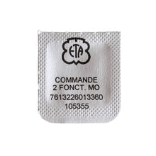 Load image into Gallery viewer, New ETA 7750, 7751, 7753, 7754, 7760, 7765 operating lever, 2 functions, assembled nickel plated part 105355 (8139)