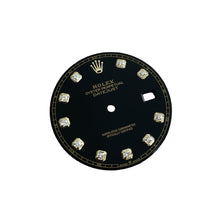 Load image into Gallery viewer, New Rolex Datejust 126333 black dial watch with diamonds 41mm