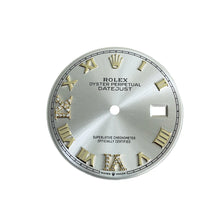 Load image into Gallery viewer, New Rolex Datejust 36mm Silver Roman dial with diamonds