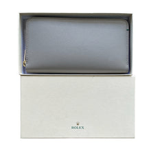 Load image into Gallery viewer, New Rolex leather women grey long wallet 2022