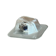 Load image into Gallery viewer, New steel crown with blue sapphire for Cartier Santos 100 XL Chronograph 2740