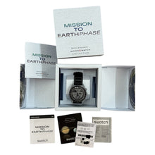 Load image into Gallery viewer, New SWATCH Omega Mission to EarthPhase chronograph men's watch